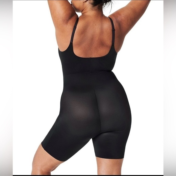 NEW w/o Tags SPANX Power Series Black Shapewear Butt Lifting Bodysuit Size 3X - Picture 5 of 7